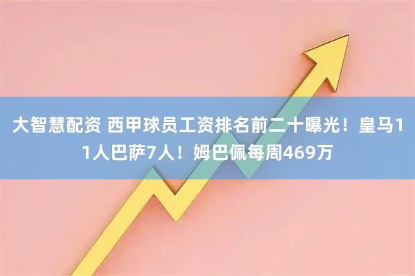 大智慧配资 西甲球员工资排名前二十曝光！皇马11人巴萨7人！姆巴佩每周469万